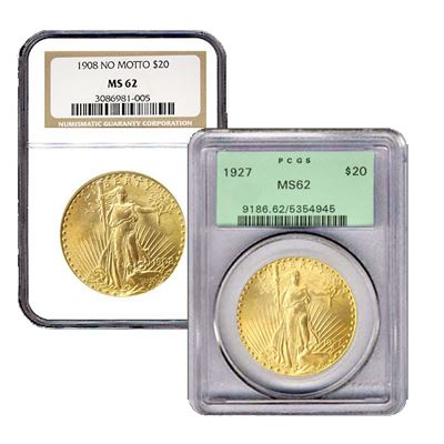 $20 saint gaudens gold double