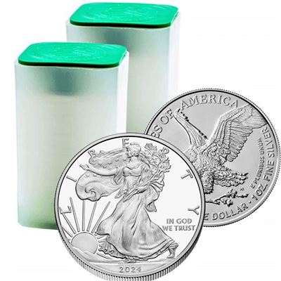 american silver eagle roll coins