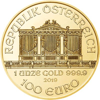 austrian gold philharmonic brilliant uncirculated