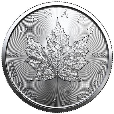 canadian silver maple leaf roll