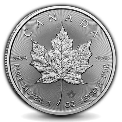 canadian silver maple leaf brilliant