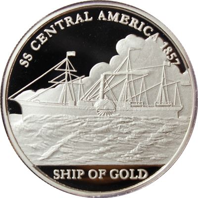 central america proof silver california
