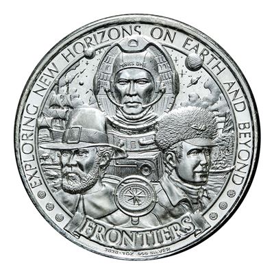 frontiers silver round westward mason