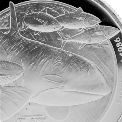 guy harvey orca silver proof