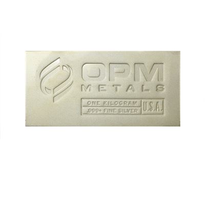 kilo generic silver bar fine