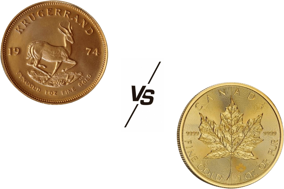 Gold Krugerrands Vs Gold Maple Leafs