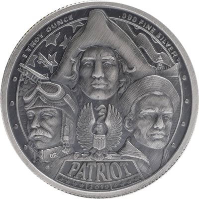 patriot silver round world war