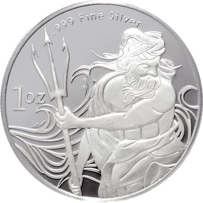 trident silver round fine